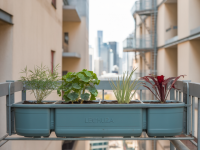 Comment installer un système d'auto‑irrigation lechuza ou eva solo sur un balcon étroit et le calibrer pour quatre plantes