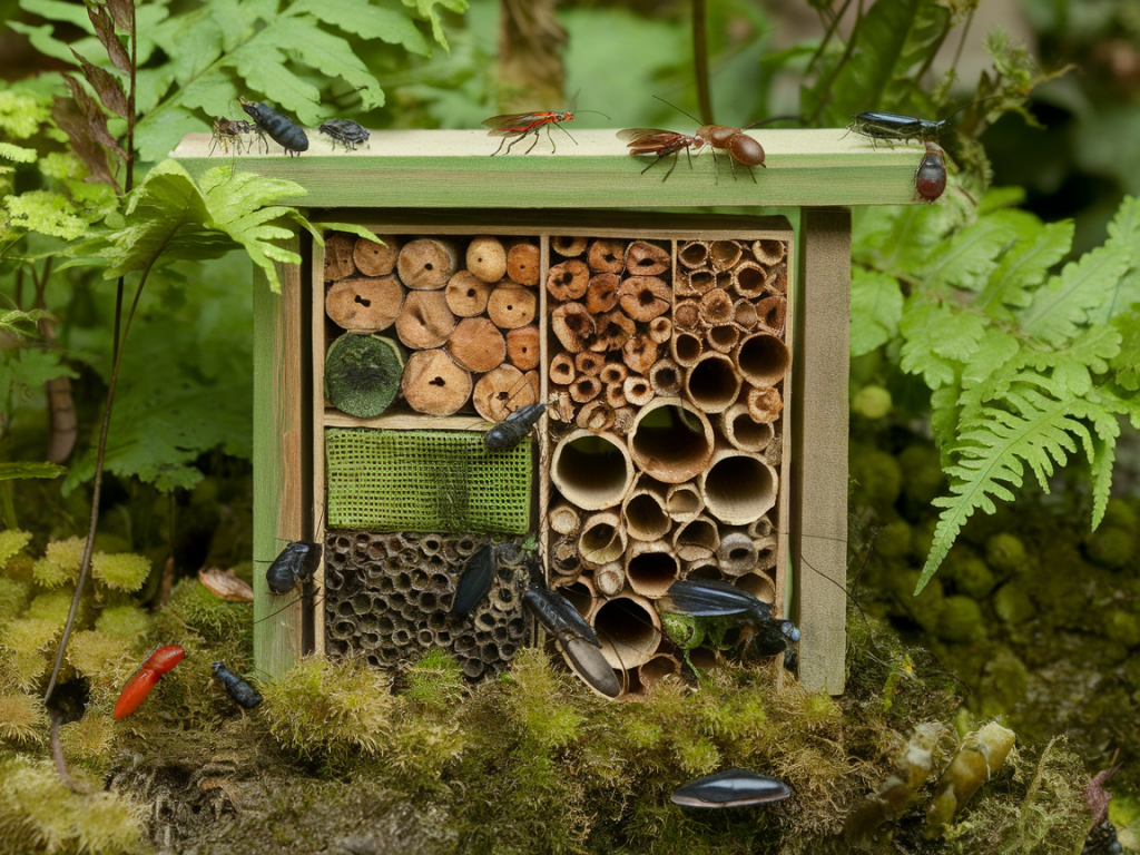 Comment construire un hôtel à insectes ultra efficace avec des matériaux récupérés (bambou, briques, tiges creuses)