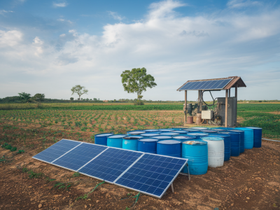 Comment créer un système d'arrosage solaire autonome low‑cost pour 10 bacs avec pompe 12v et minuterie simple
