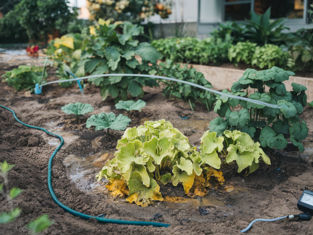 Comment réparer un arrosage goutte-à-goutte qui laisse des zones sèches et retrouver un débit homogène