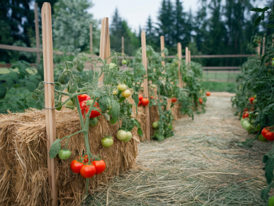 Quel paillage choisir pour protéger vos tomates des maladies et garder la terre humide toute la saison