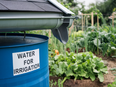 Comment récupérer et filtrer l'eau de pluie pour alimenter un arrosage goutte-à-goutte maison sans risque pour vos légumes