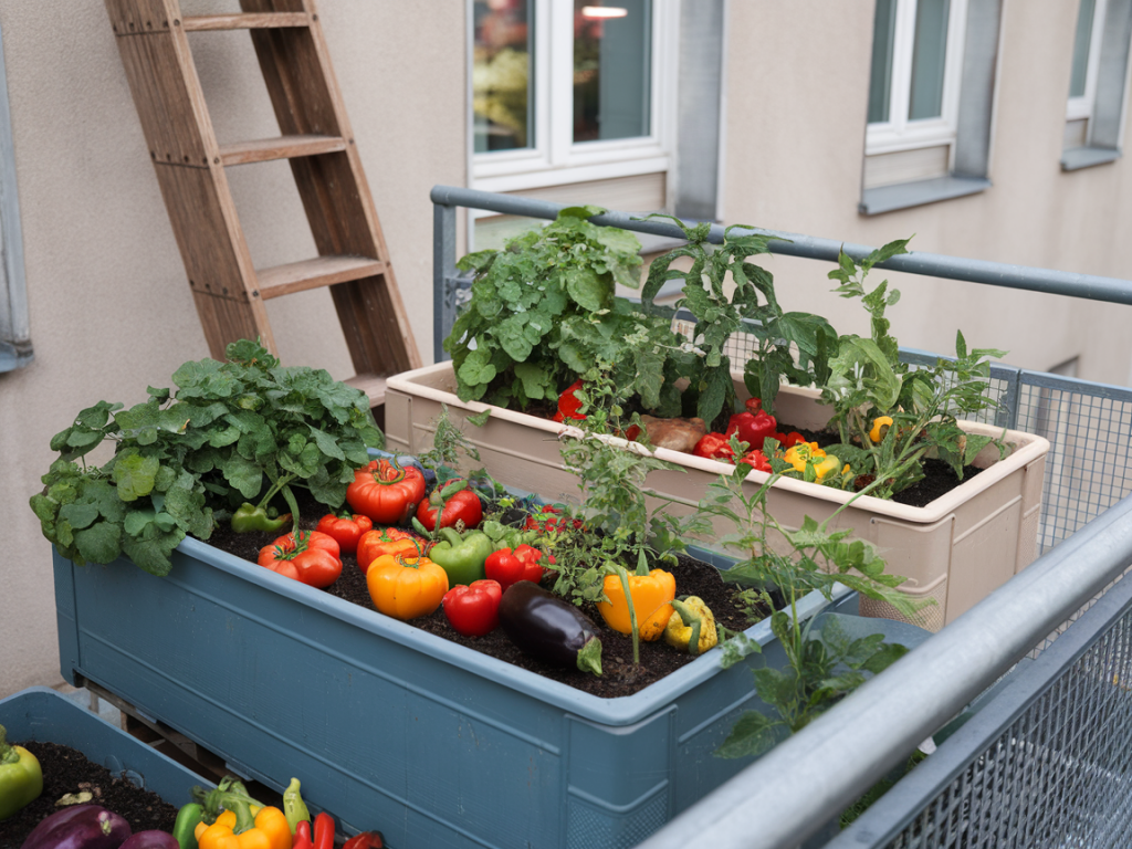 Comment démarrer un potager biodynamique sur balcon avec seulement trois bacs et un calendrier de semis précis