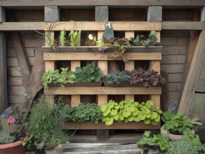 5 astuces pour transformer une vieille palette en jardin vertical tendance